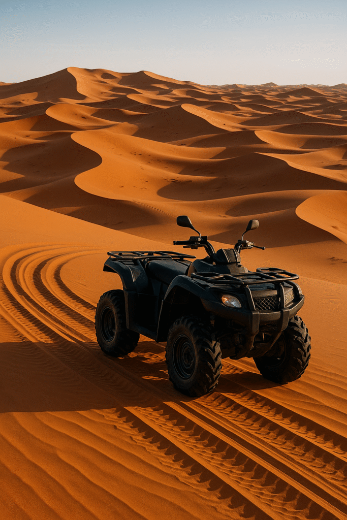 Morocco desert Atv
