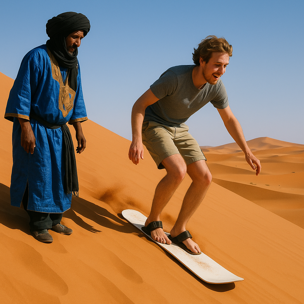 Morocco SANDBOARDING